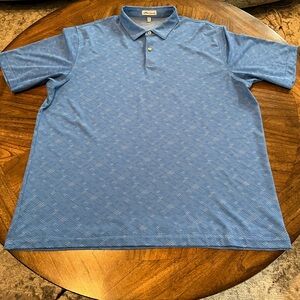 Peter Millar Light Blue Polo Shirt